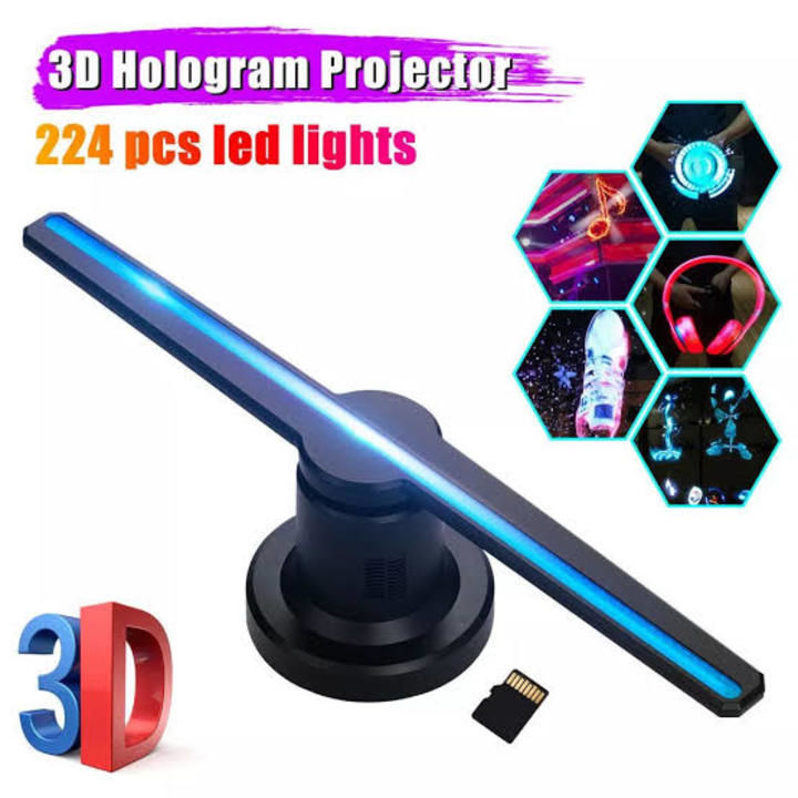 3d hologram fan with wifi 224led uploaded by business on 4/29/2021