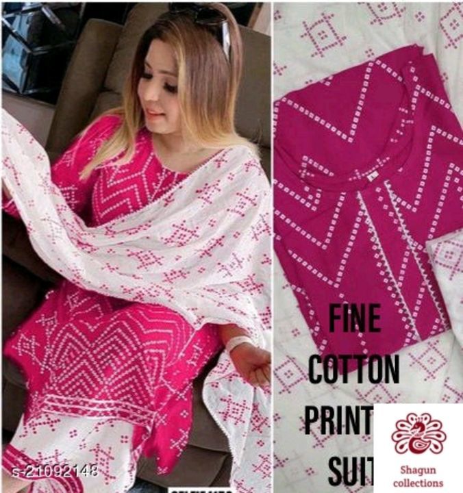 Woman kurta Sets uploaded by Shagun Collections on 4/29/2021
