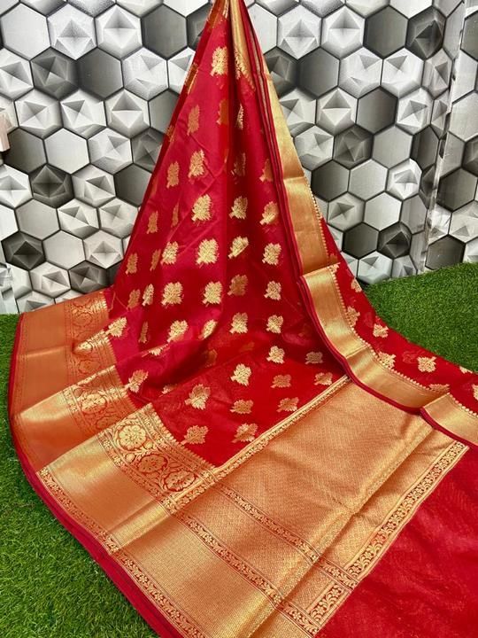 Pure cotton Zari buta sareee uploaded by M Textiles on 4/29/2021