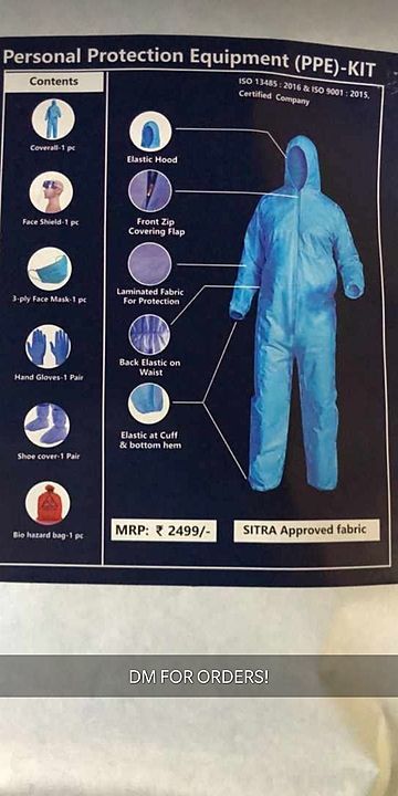 Ppe kit  uploaded by business on 7/30/2020