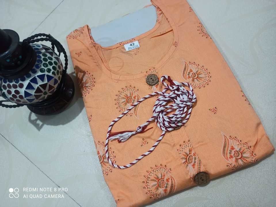 Post image NEW LAUNCH👗👗 

 Beautiful  Kurti Frock For Girls and Women in Reyon

⭐Available Size: L to XXL
 
🤩Price--330+Shipping 
🥰 Order now.                        Wash care- Hand wash

⭐Same Day Dispatch✈️ 👗👗👗👗