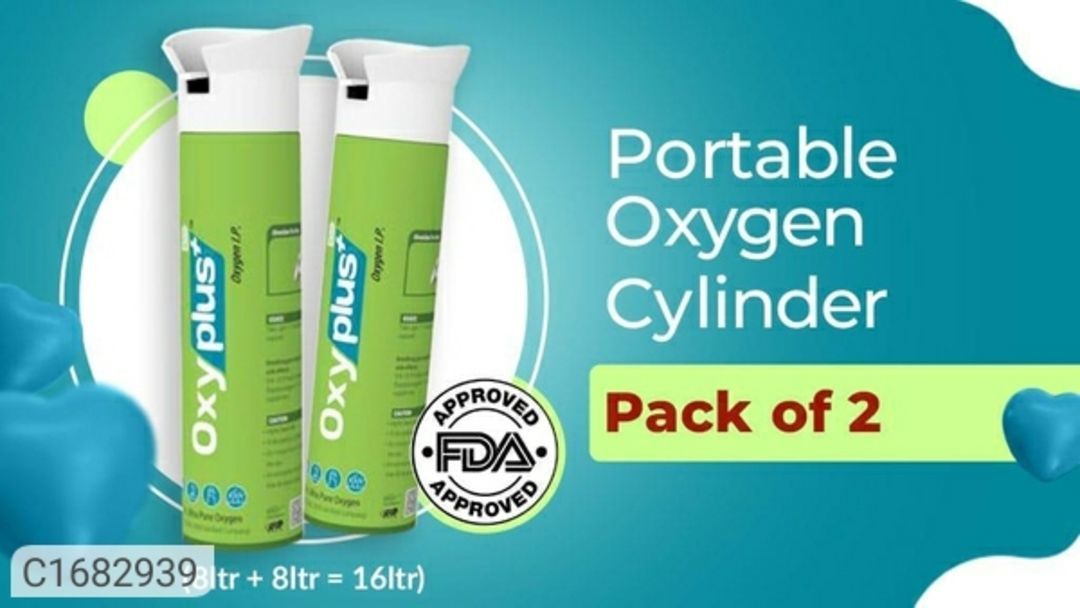 Portable oxygen cylinder uploaded by business on 5/1/2021