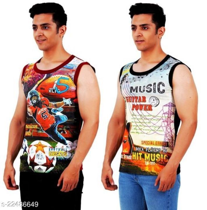 Pack of 2 gym vests  uploaded by Shopping arena on 5/1/2021
