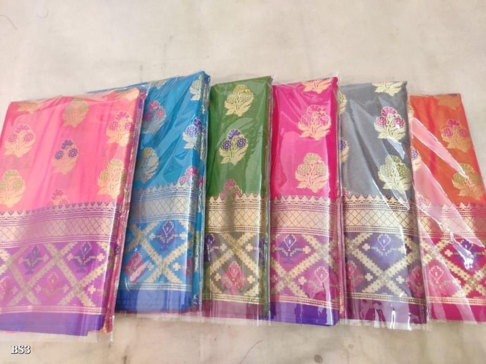 Banarasi Katan silk saree meenadar uploaded by Rashida saree on 5/1/2021