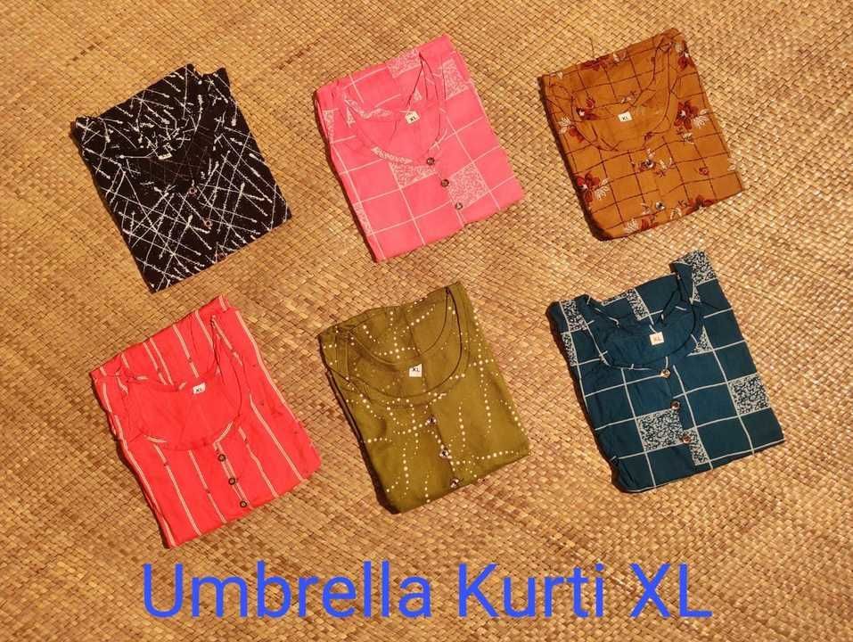 Product image of *Women Rayon Umbrella Kurti*
 
, price: Rs. 150, ID: women-rayon-umbrella-kurti-45c9cc8c