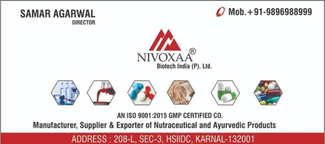 Nivoxaa biotech Ind p Ltd
