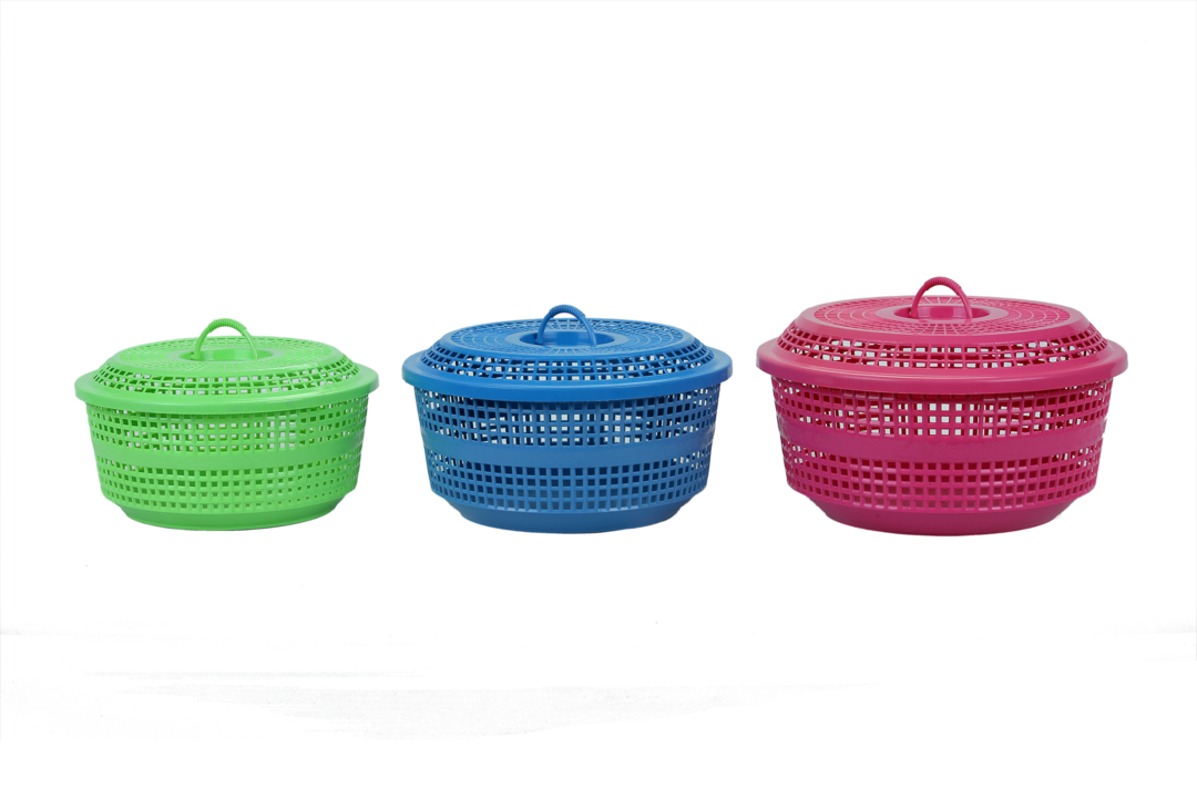 Plastic Fruit Basket with lid uploaded by Sofiya plastic on 5/1/2021