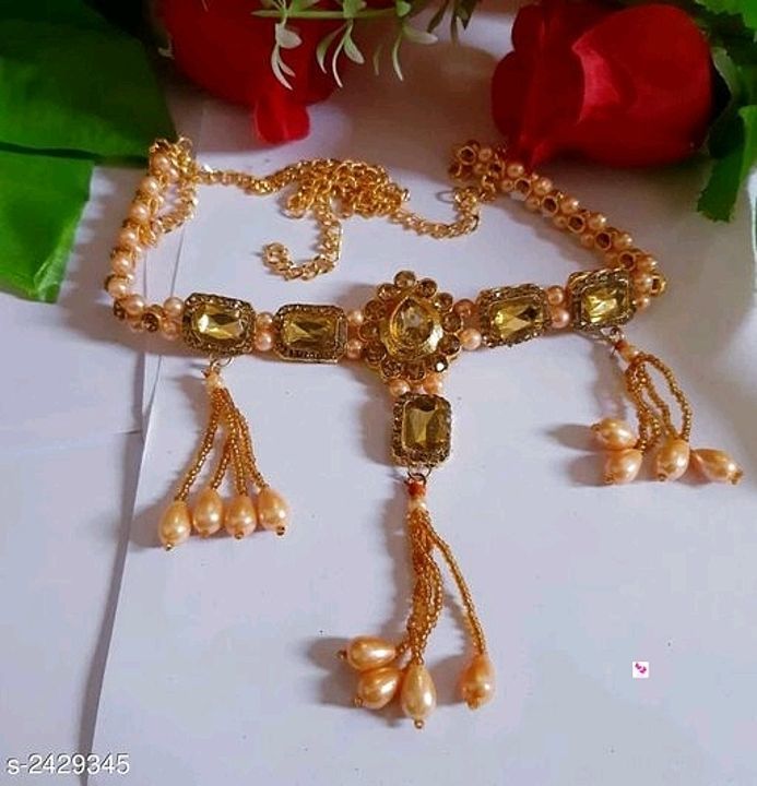 Alloyed gold plated belly chain uploaded by business on 5/22/2020