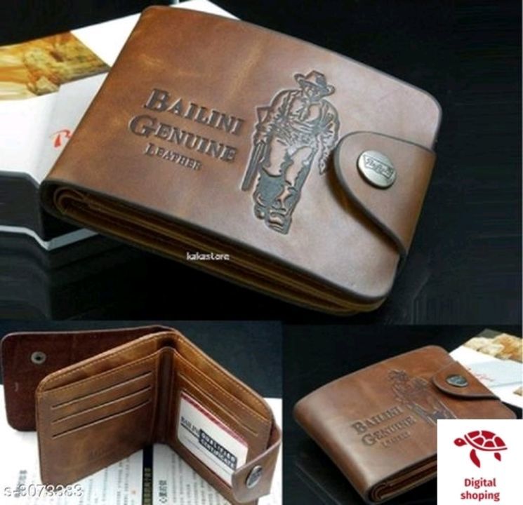 Stylish Trending Genuine Leather Men's Wallets  uploaded by business on 5/1/2021