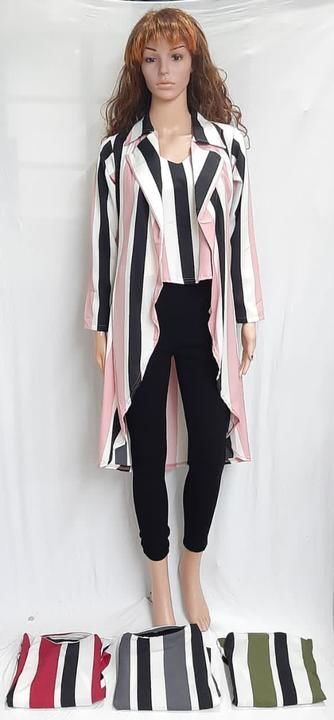 Multistrip 2pc long jacket uploaded by business on 5/1/2021