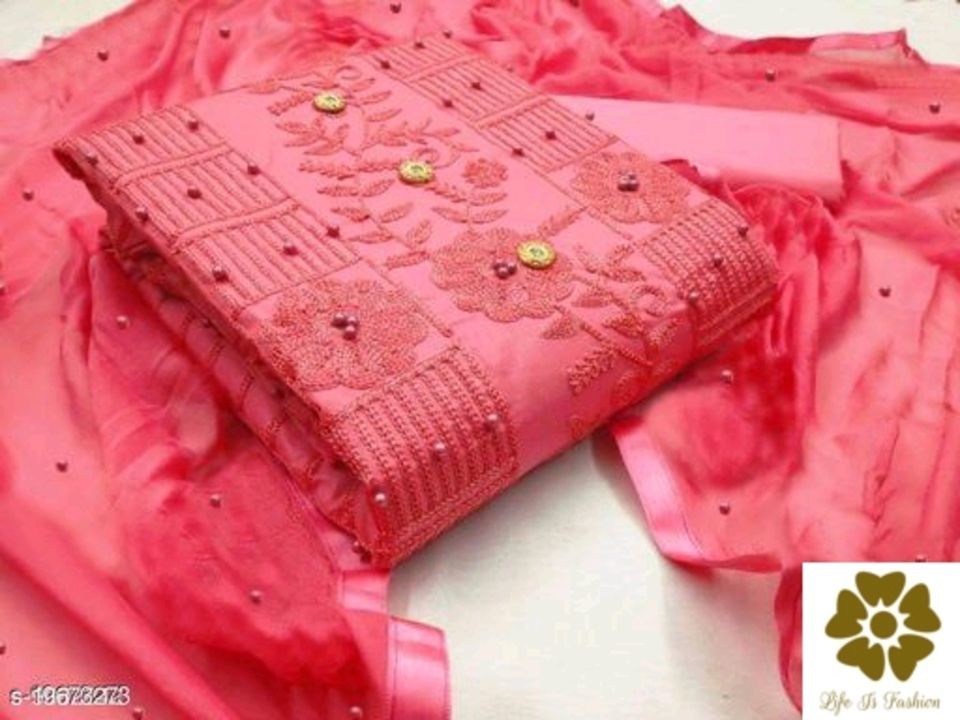 Jivika Pretty Salwar Suits & Dress Materials
 uploaded by Life is fashion on 5/1/2021