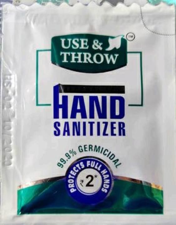 Use and Throw Hand Sanitizer  uploaded by business on 5/1/2021