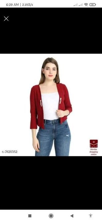 Name:*Banita Superior Women Jackets* uploaded by Nirvika Shopping Center on 5/2/2021