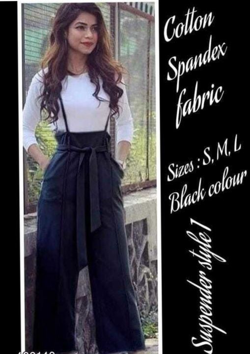 Suspender Style Woman Trouser  uploaded by Fashion Factory  on 5/2/2021