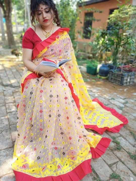 Reffal saree uploaded by Adrija collection on 5/2/2021