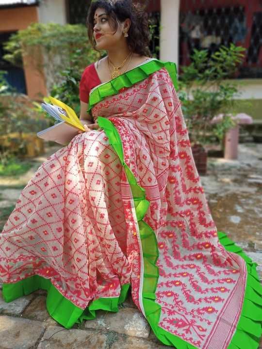 Reffal saree uploaded by Adrija collection on 5/2/2021