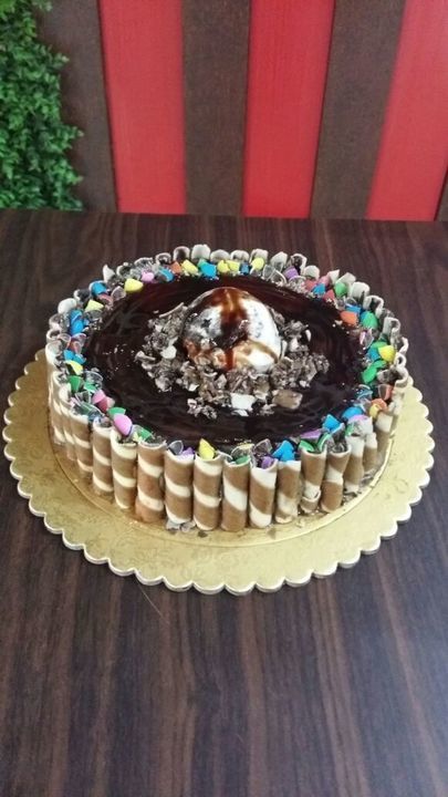 Truffle with waffle sticks ice cream cake (1/2kg( uploaded by Rupa ice cream  on 5/2/2021