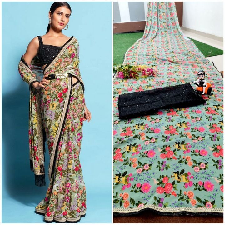 Sarees uploaded by Ladies wear on 5/2/2021