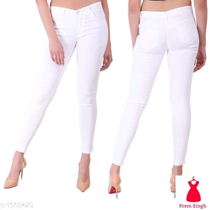 Post image Comfy Stylish Women's Efficient Denim Solid Jeans Vol 2

Catalog Name: *Comfy Stylish Women's Efficient Denim Solid Jeans Vol 2*

Fabric: Denim 

Waist Size: 28 in, 30 in , 32 in, 34 in, 36 in

Length: Up To 41 in

Type: Stitched

Description: It Has 1 Piece Of Women's Jeans

Pattern: Solid



Designs: 6

Easy Returns Available in Case Of Any Issue