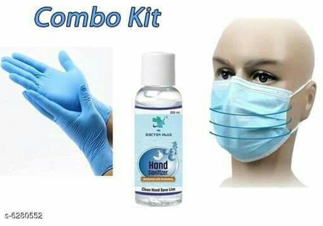 [22/05, 11:37] Joy: Combo of Mask Sanitizers  And Gloves
Product Name:  Combo of Mask Sanitizers  An uploaded by sufian trader on 5/22/2020