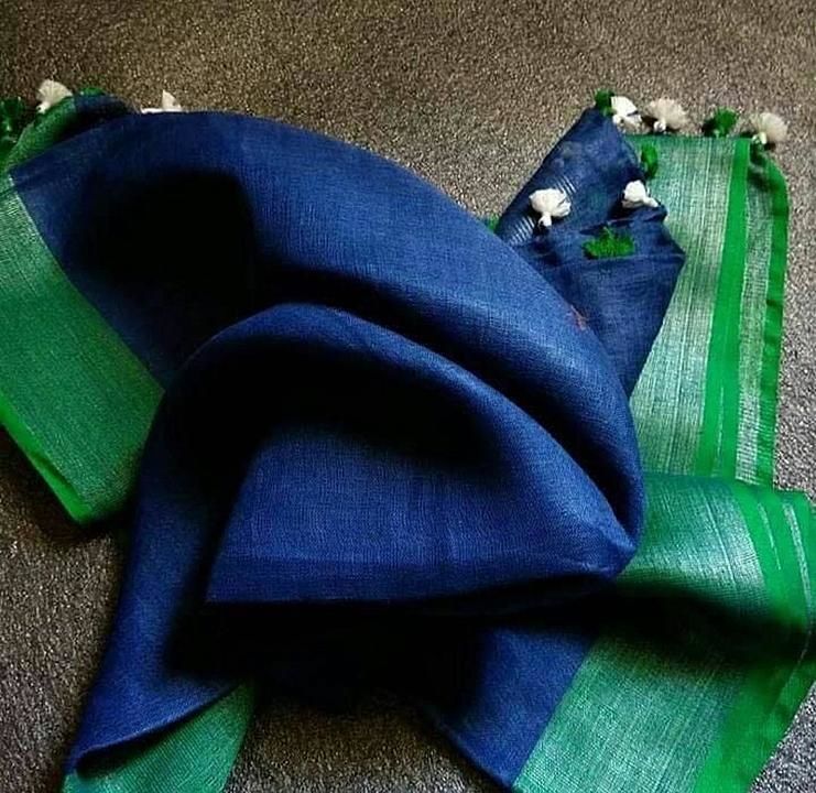 100% pure linen by linen dupatta available  uploaded by business on 7/31/2020