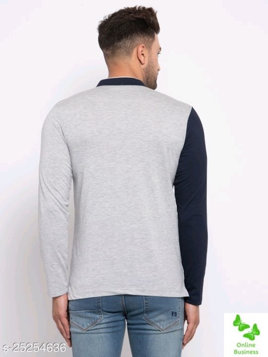 Catalog Name:*Fancy Elegant Men Tshirts*
Fabric: Cotton Blend
Sleeve Length: Long Sleeve uploaded by business on 5/2/2021