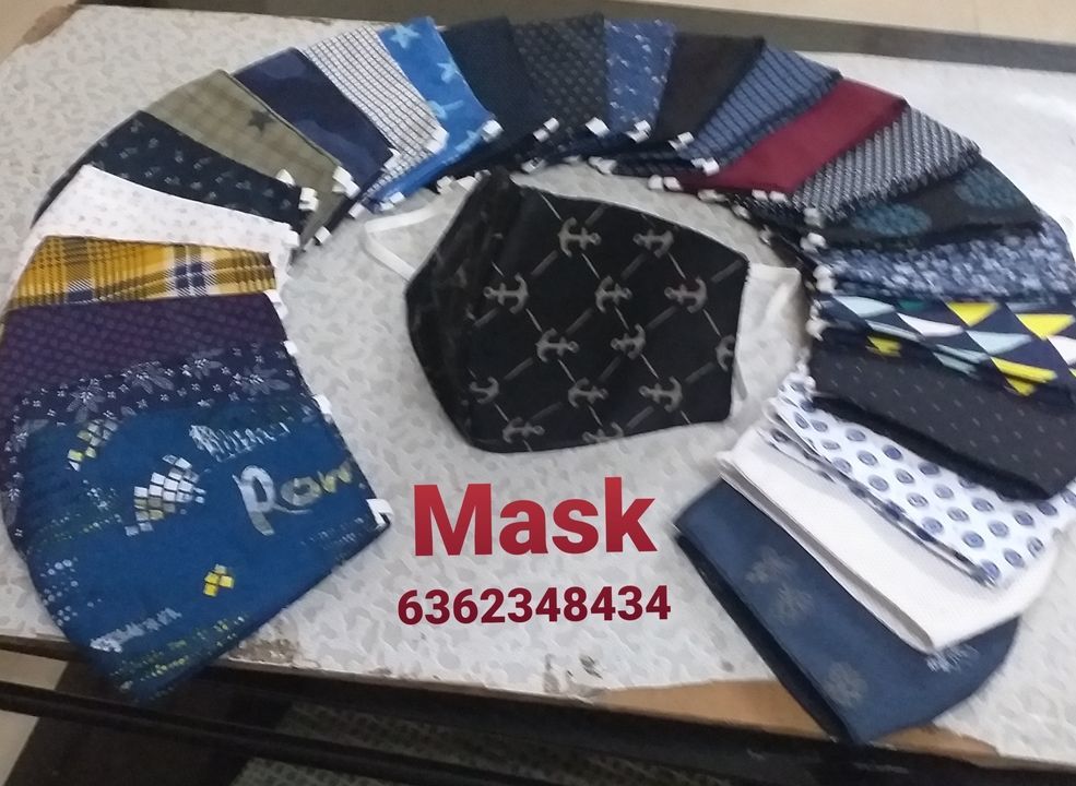 100% Cotton mask  uploaded by business on 5/2/2021