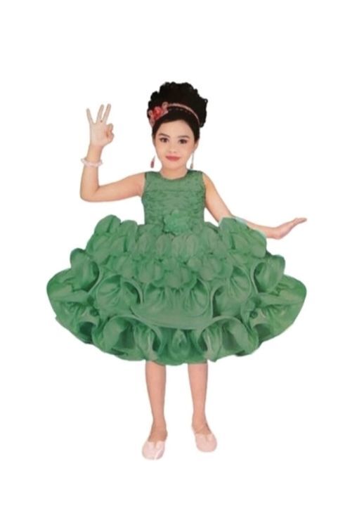 Kids Princess Frock uploaded by VIDHI CREATION on 5/2/2021