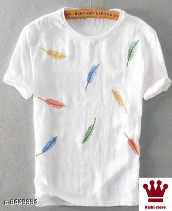 Men's printed t-shirt uploaded by Rishi fashion store on 5/2/2021