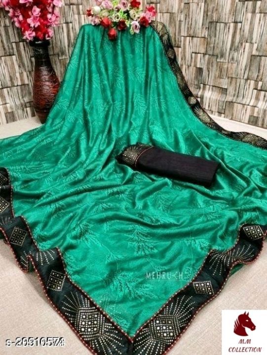 Lycra saree uploaded by M.M COLLECTION  on 5/2/2021