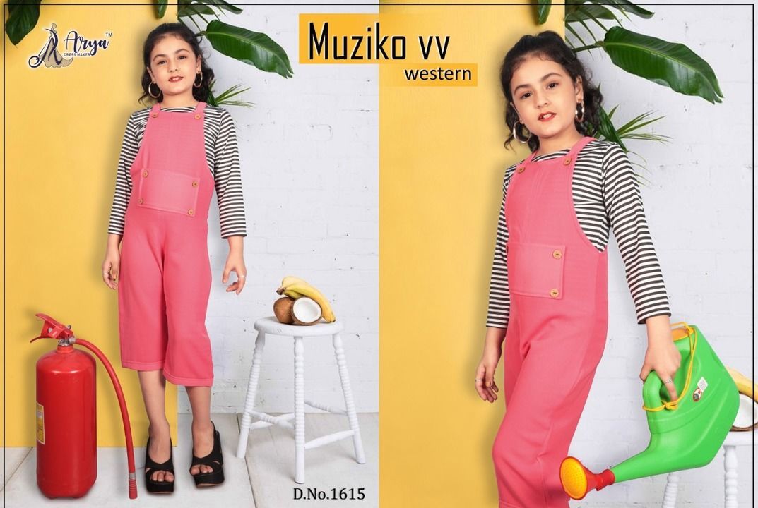 Post image 👧 MUZIKO VV 👧
 DANGRI KID'S WEAR
£- 2 pis
£- Fabric - Mati stretchable lycra
£- Colour- 5
£- Size 
       Year         =   size 
     - 5 to 6     =    23"
     - 6 to 7     =    24"
     - 7 to 8     =    26"
     - 8 to 9     =    28"
     - 9 to 10   =    30"
     - 10 to 11 =    32"
     - 11 to 12 =    34"
£- price: –677+SHIPP