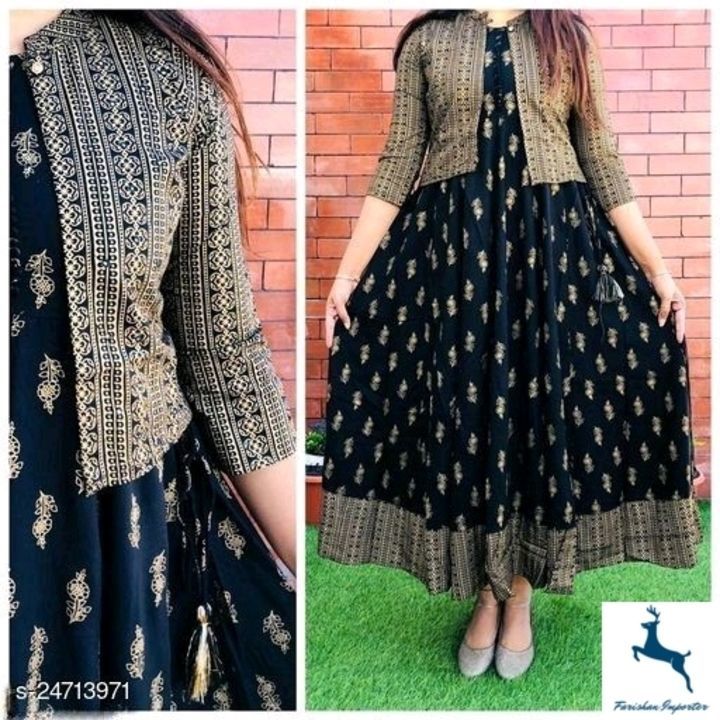 Post image Trendy Drishya Kurtis With Jackets

👌Price Is Just at 350Rs Only

Fabric: Rayon
Sleeve Length: Three-Quarter Sleeves
Pattern: Printed,Embellished

Sizes:
XL, L, XXL, M

COD AVAILABLE 🔥🔥
FREE HOME DELIVERY 🚚🚚
