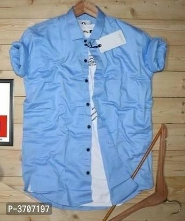 Men's Regular fit cotton solid casual shirts uploaded by business on 5/3/2021