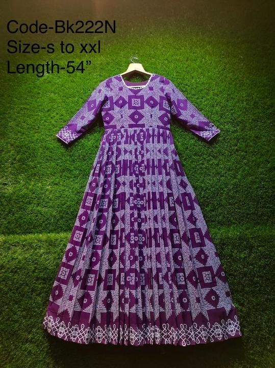Heavy Georgette long gown  uploaded by Sowra on 5/3/2021