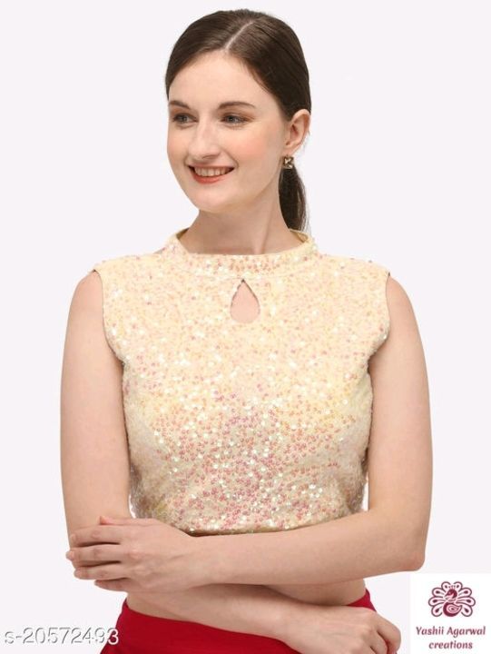 beautiful velvet sequin blouse uploaded by business on 5/3/2021
