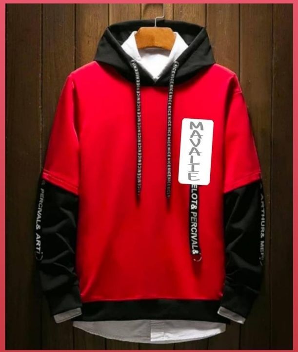 Red hoodie  uploaded by business on 5/3/2021