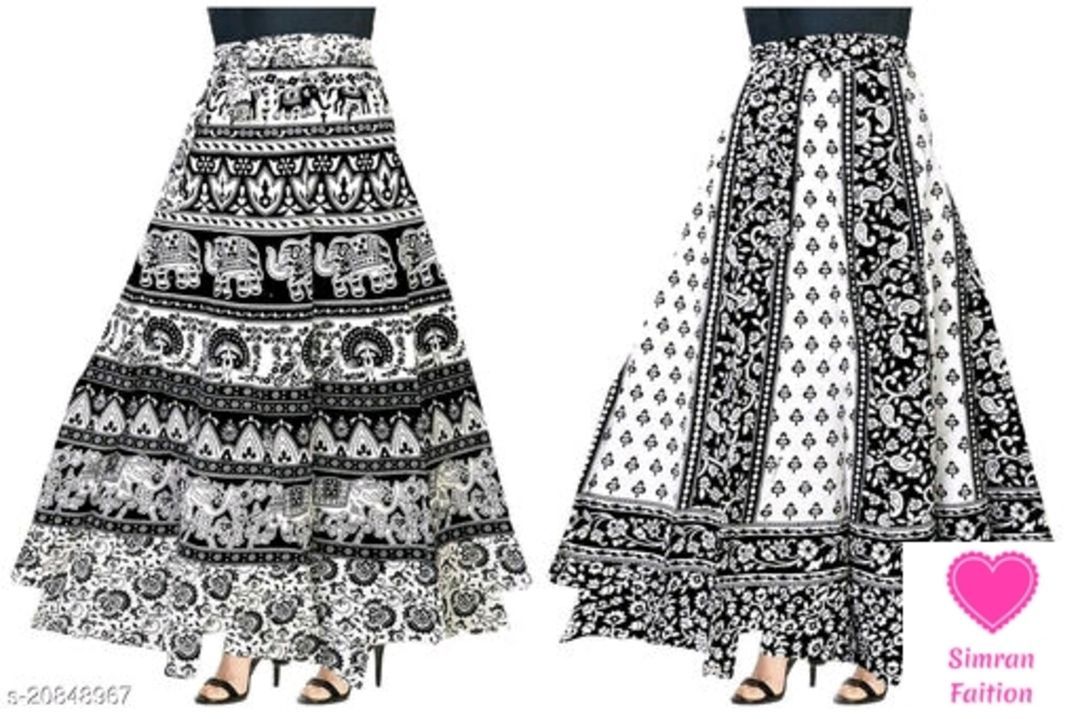 Jaipuri Cotton Women's Wrap Around Skirts.( 2 Skirts Combo.)

 uploaded by Simran fashion  on 5/3/2021