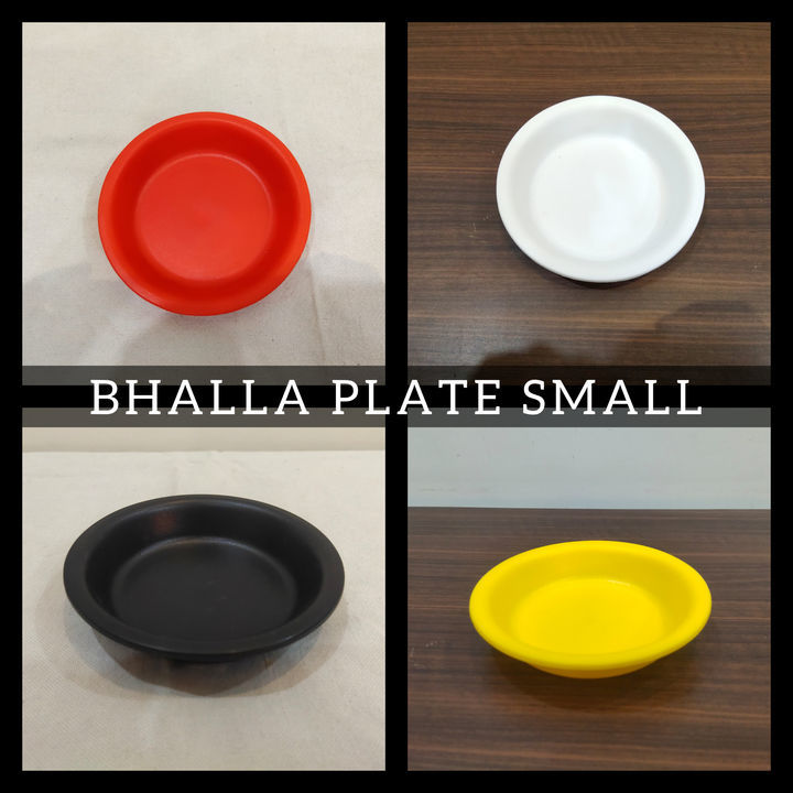 Life Plast Round Mini Bhalla Plate (4.5") uploaded by Modern Crockery House on 5/3/2021