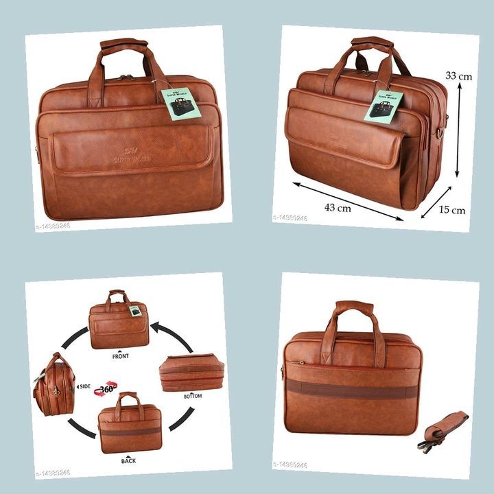 Comforstic Latest Men Bags & Backpacks

Material: Faux Leather/Leatherette
No. of Compartments: 3
La uploaded by Monu khanna ji holsell damakasell on 5/3/2021