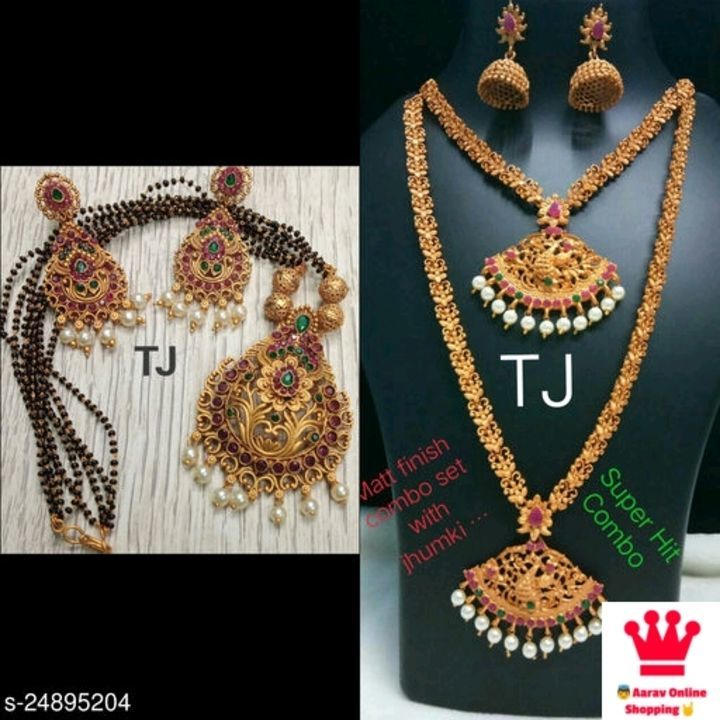 Shimmering Bejeweled women jewellery sets uploaded by business on 5/3/2021