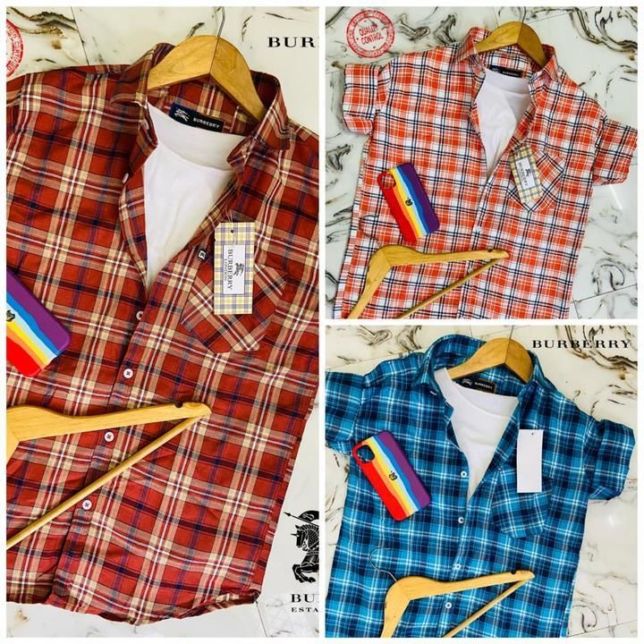 Burberry great quality shirts  uploaded by Maruti mens wear on 5/3/2021