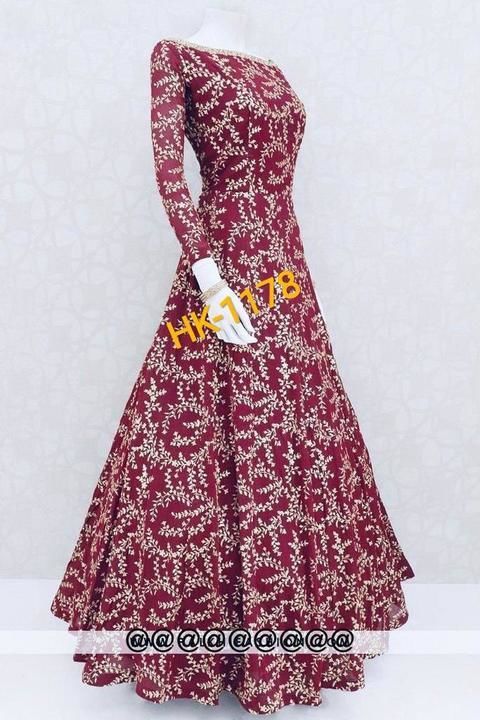 Party wear gown with dupatta uploaded by B.R Enterprises  on 5/3/2021