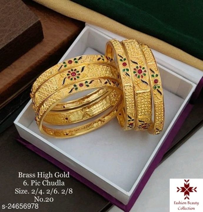 Gold bangals uploaded by business on 5/3/2021