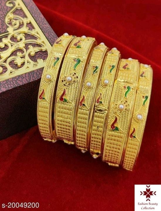 Gold bangals uploaded by business on 5/3/2021