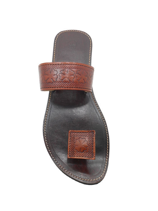 Choco leather slipper uploaded by Sandhya Enterprises on 5/4/2021