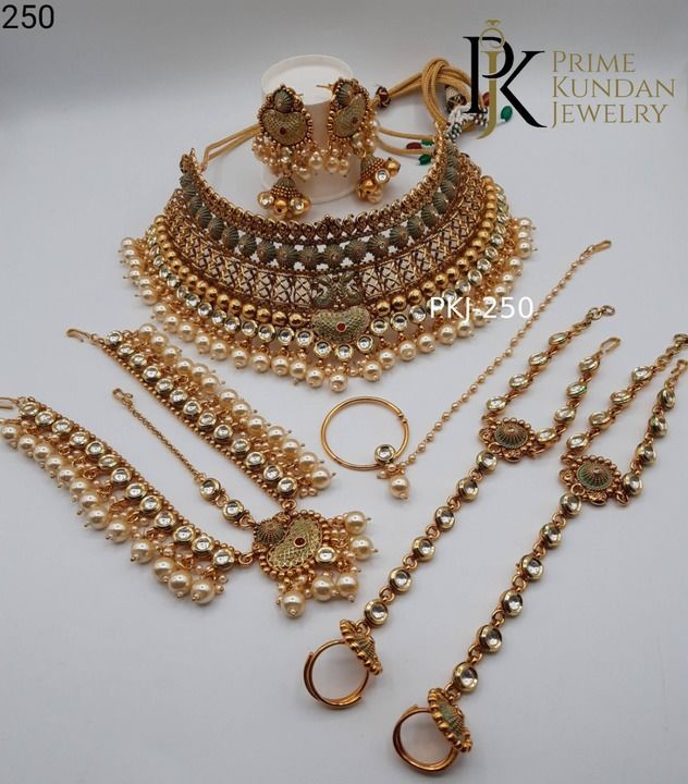Premium quality Pure Copper Bridal Set uploaded by Prime Kundan Jewelry  on 5/4/2021