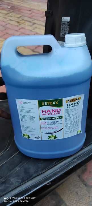 Hend sanitizer uploaded by Jay Dwarkadhish on 5/4/2021