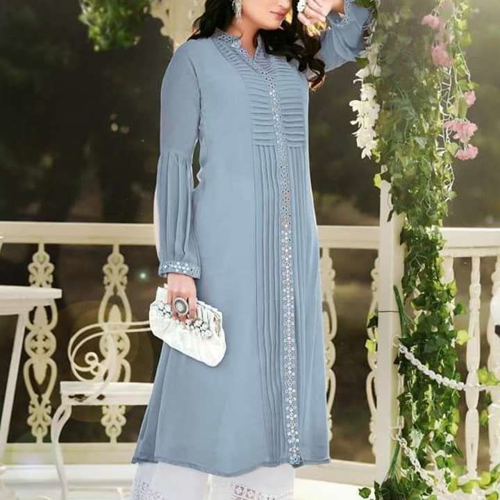 Georgette Tunic + Pant 🌸🌸🌸

 uploaded by business on 5/4/2021