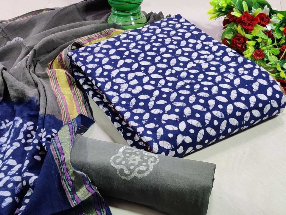 Product image of Cotton batik suit set, ID: cotton-batik-suit-set-0047695d