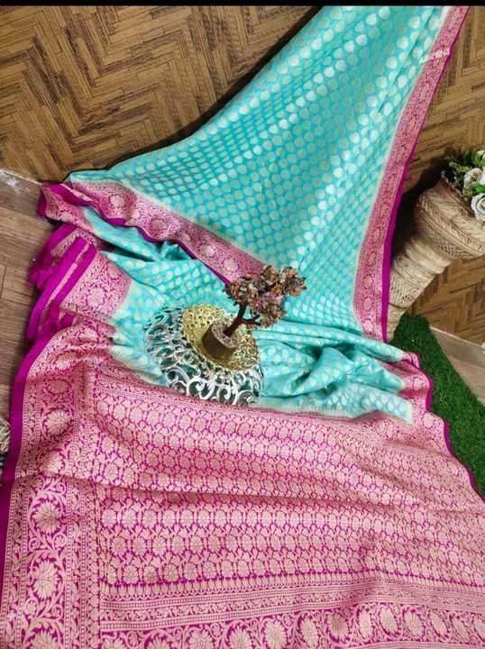 Banarasi Kora silk Weave Saree uploaded by business on 5/4/2021